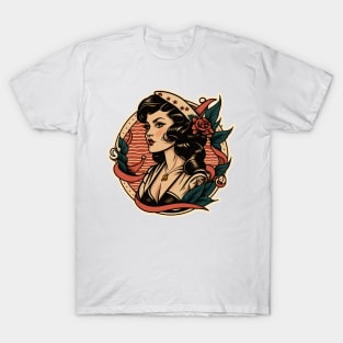 Traditional Sailor Woman T-Shirt